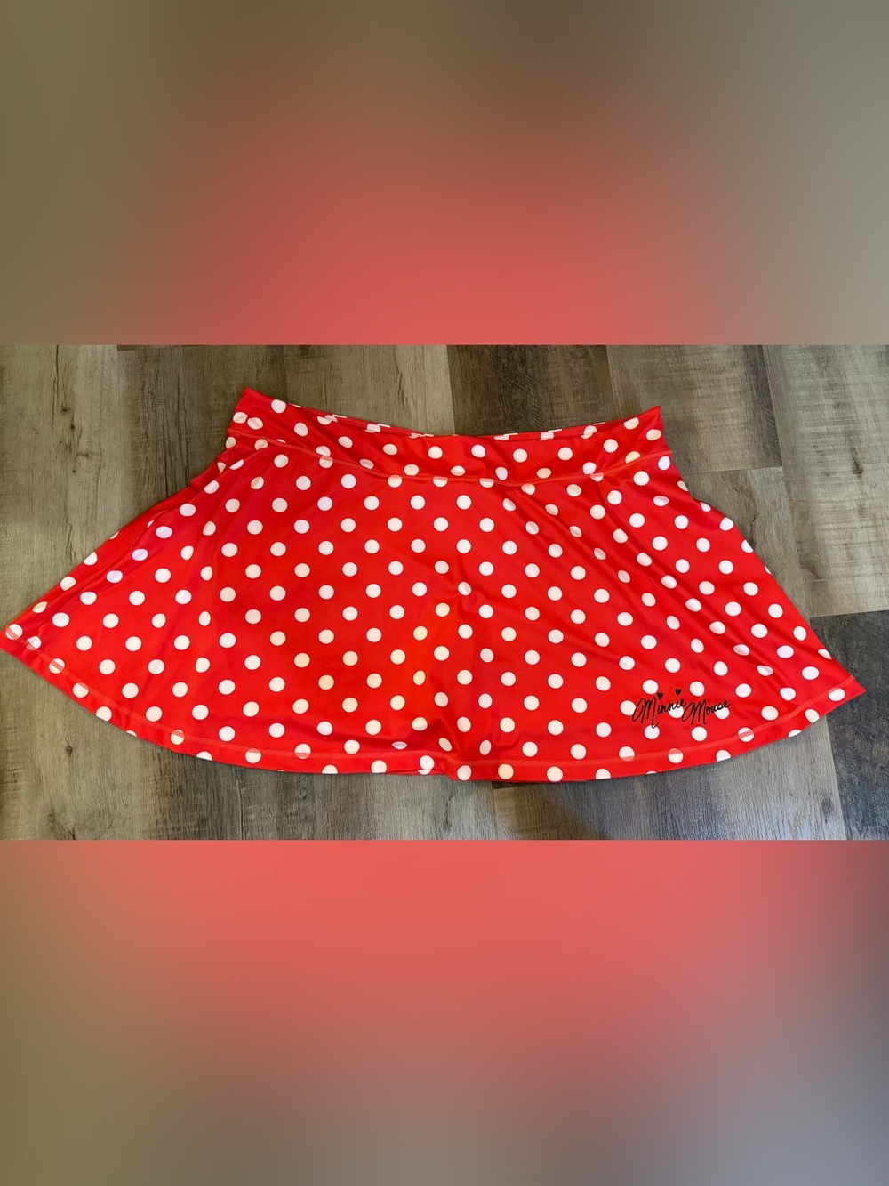 Disney Minnie Mouse Skort Skirt Size 3X